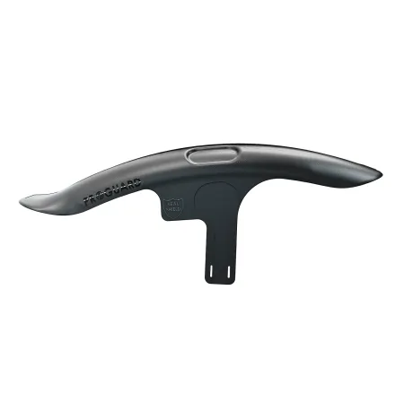 Protection de cadre vélo avant noir uni - Format mini anti-eclats discret - RRP