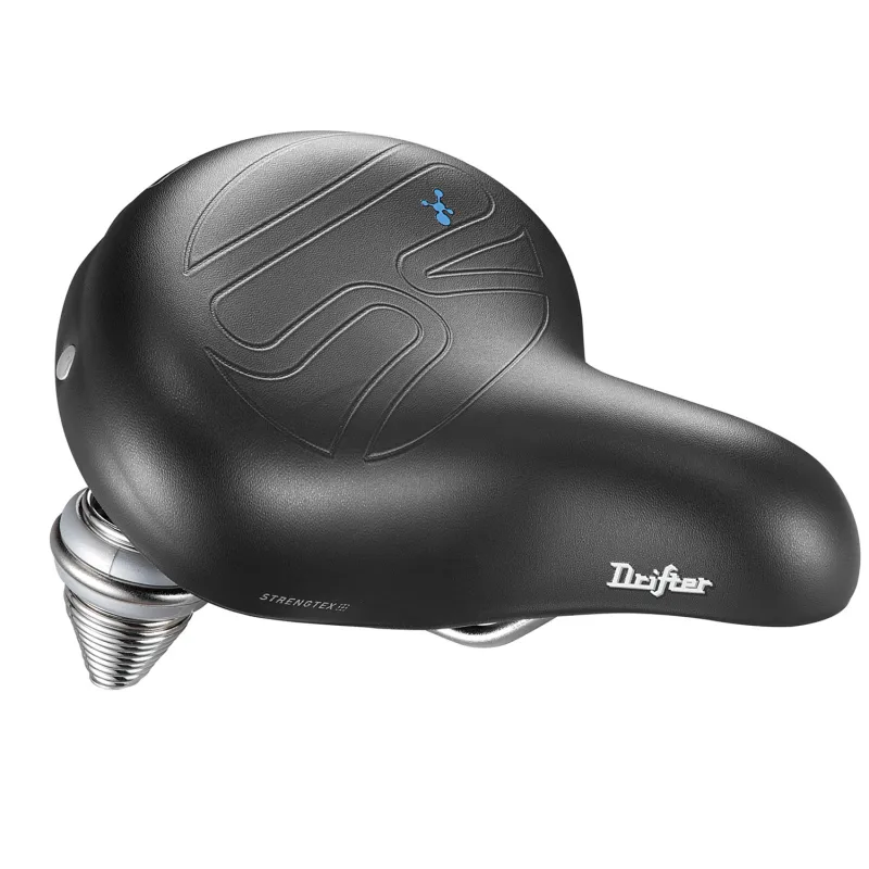 Selle vélo compacte renfort textile noir - Position de conduite détendue - SELLE ROYAL