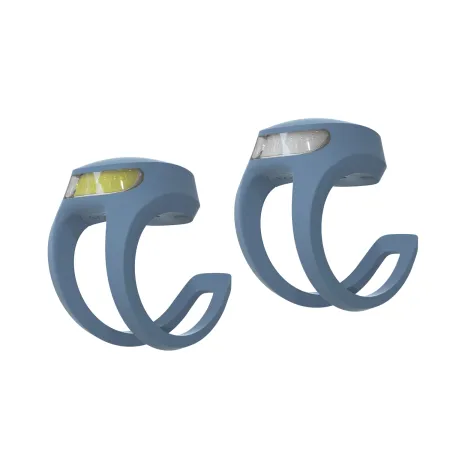 Pack de 2 éclairages vélo compacts - Visibilité rechargeable USB - KNOG