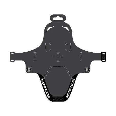 Protection de cadre vélo enduro blanc standard - Anti-eclats renforce VTT descente - RRP