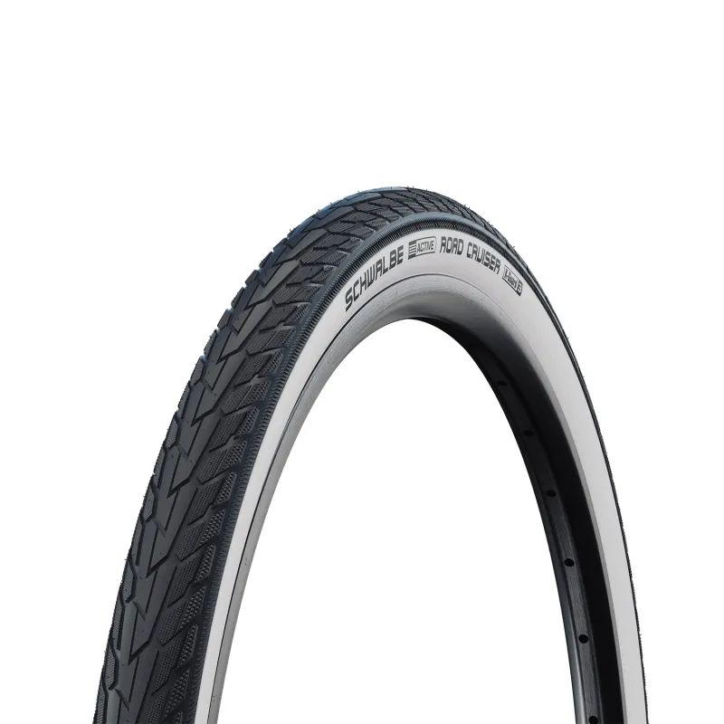 Pneu vélo route 24x1.75 flancs blancs - Protection K-Guard anti-crevaison - SCHWALBE