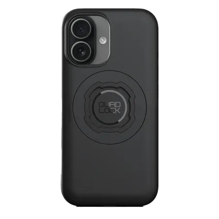 Coque velo magnetique iPhone 17 - Fixation compatible support guidon - QUAD LOCK