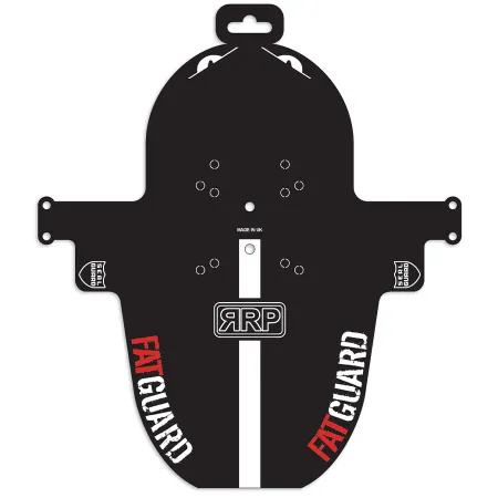 Protection de cadre vélo fatbike noir - Anti-eclats pour pneus larges - RRP