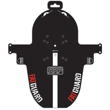 Protection de cadre vélo fatbike noir - Anti-eclats pour pneus larges - RRP