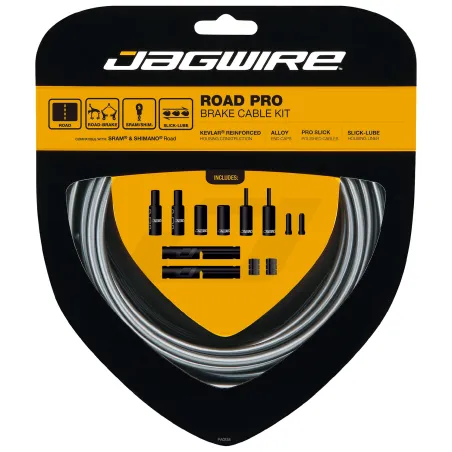 Kit câble et gaine de frein route professionnel - Freinage précis - JAGWIRE
