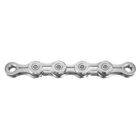 Chaine velo 10 vitesses legere argentee - Finition nickelee anti-corrosion - KMC