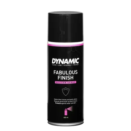 Spray de finition et brillance pour vélo 400ml - Protection et éclat du cadre - DYNAMIC