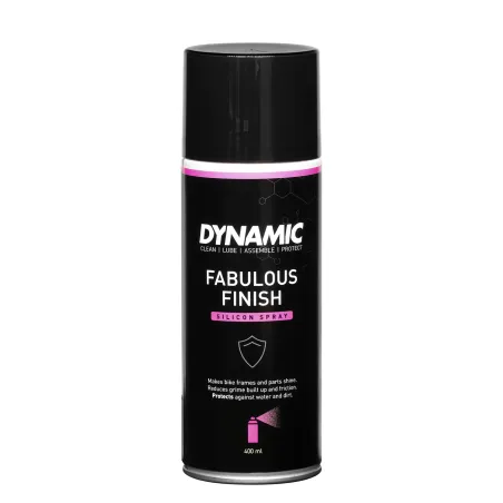 Spray de finition et brillance pour vélo 400ml - Protection et éclat du cadre - DYNAMIC