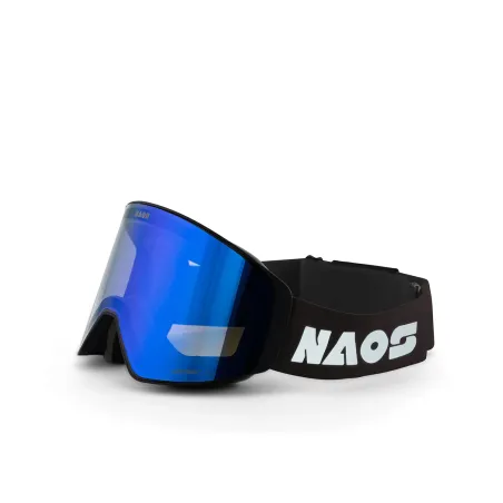 Masque neige Selva Small noir mat - Protection visage grand froid - NAOS
