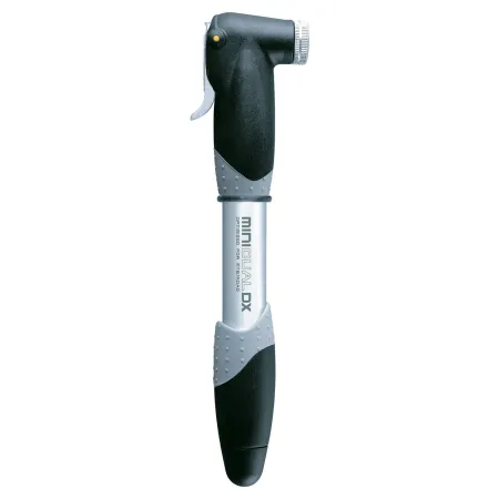 Mini pompe vélo double valve DX - Compatible Presta et Schrader - TOPEAK