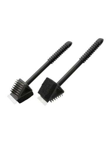 Brosse/Spatle Pour Barbecue Avec Manche Long 37cm Edm - Equipe Ton camping-car