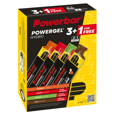 Gel energetique hydratant cyclisme multipack - Recharge rapide gouts varies - POWERBAR