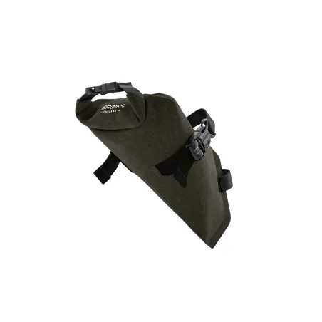 Sacoche de selle vélo enroulable 1L verte - Rangement compact étanche - BROOKS