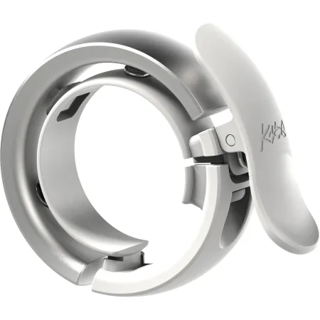 Sonnette vélo compacte design - Grand format gris élégant - KNOG