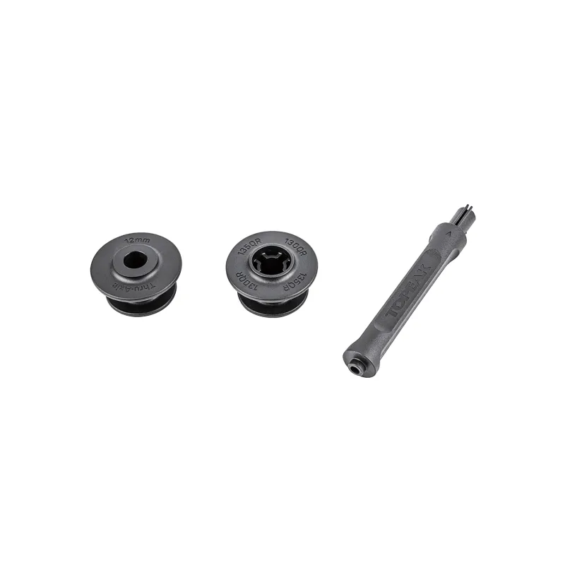 Moyeu factice et porte-chaine pour pied d'atelier vélo - Compatible PakGo X - TOPEAK