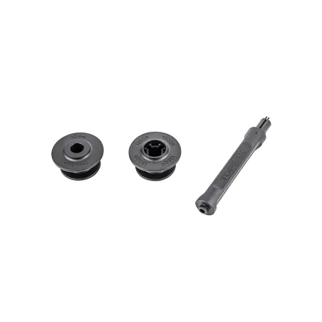 Moyeu factice et porte-chaine pour pied d'atelier vélo - Compatible PakGo X - TOPEAK