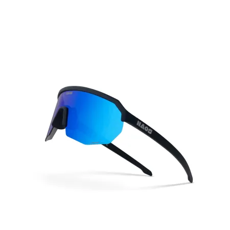 Lunettes de vélo Helbo noir mat - Protection solaire confort cycliste - NAOS