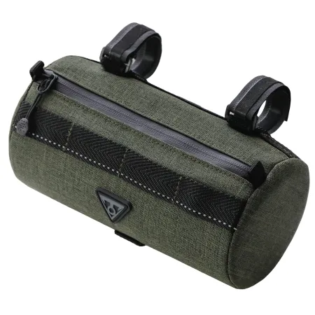 Sacoche de guidon vélo fine 1,5 litre coloris vert - Rangement compact - TOPEAK