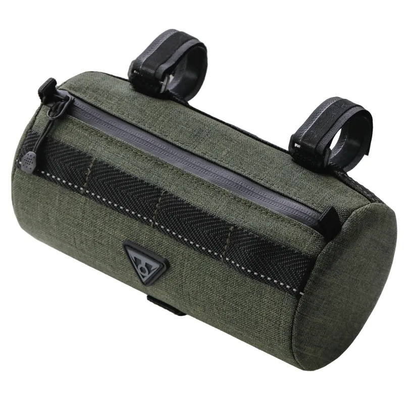 Sacoche de guidon vélo fine 1,5 litre coloris vert - Rangement compact - TOPEAK