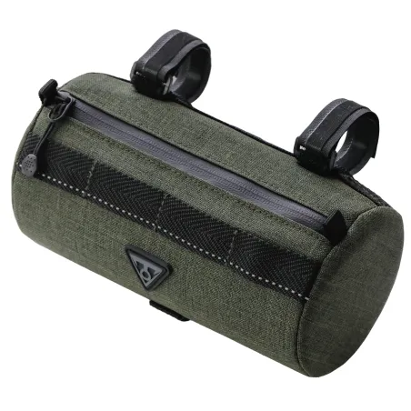 Sacoche de guidon vélo fine 1,5 litre coloris vert - Rangement compact - TOPEAK