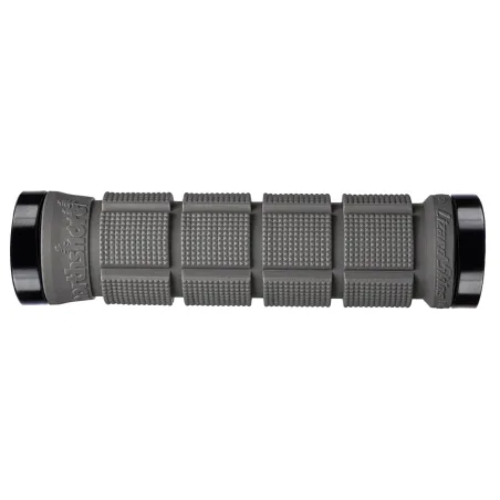 Grip vélo Northshore verrouillable gris - Fixation securisee anti-glisse - LIZARD SKINS