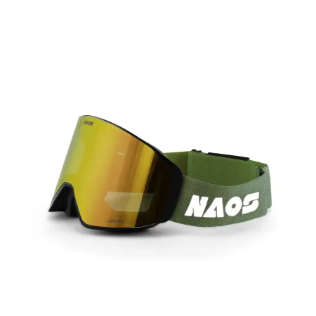 Masque neige Selva noir mat - Protection visage grand froid - NAOS