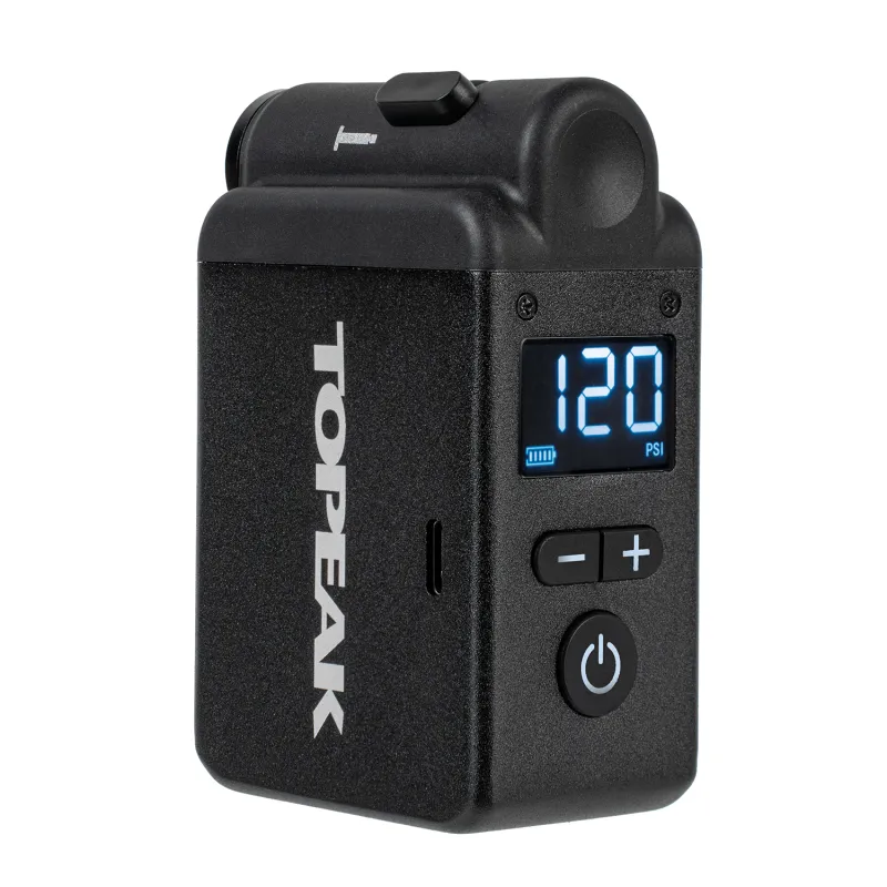 Pompe numérique haute pression pour vélo électrique - Précision de gonflage digitale - TOPEAK