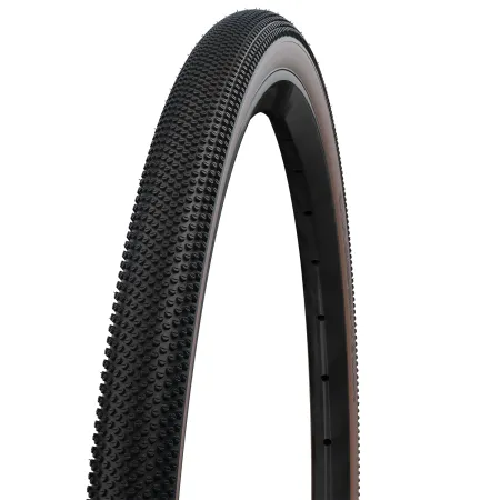 Pneu vélo gravel tubeless 700x35C - Flanc bronze protection anti-crevaison - SCHWALBE
