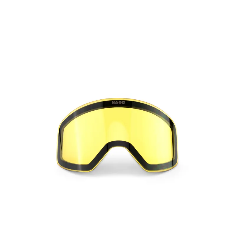 Verre de rechange masque neige Selva jaune - Protection solaire teinte niveau 1 - NAOS