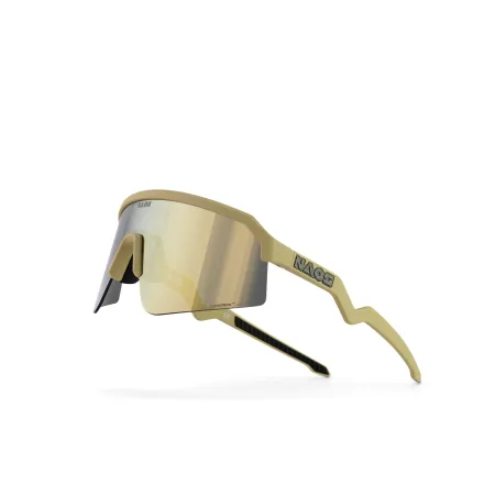 Lunettes de vélo Ziris coloris désert - Protection solaire confort cycliste - NAOS
