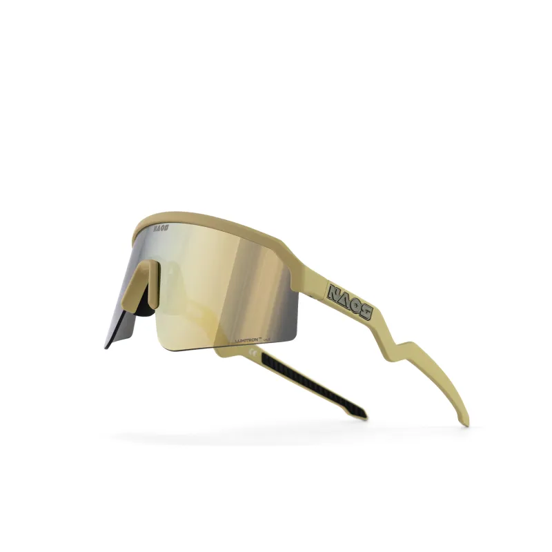 Lunettes de vélo Ziris coloris désert - Protection solaire confort cycliste - NAOS