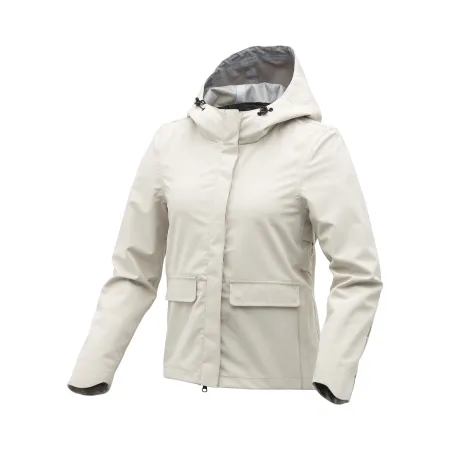 Veste de pluie moto blanche - Protection imperméable trajet quotidien - TAAC TUCANO URBANO