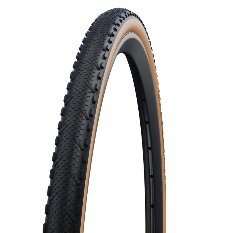 Pneu vélo gravel tubeless 700x33C - Flanc transparent grip performance - SCHWALBE