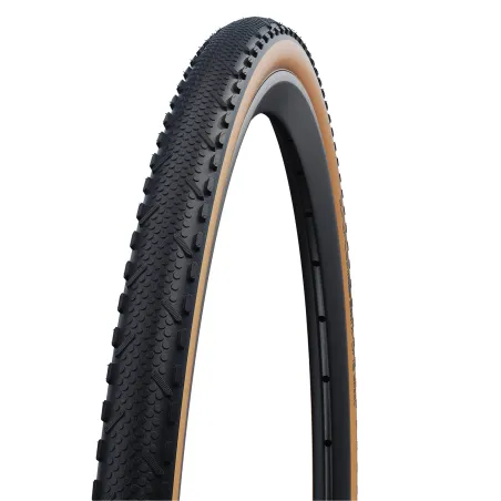 Pneu vélo gravel tubeless 700x33C - Flanc transparent grip performance - SCHWALBE