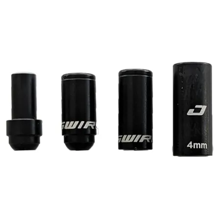 Embouts de gaine de dérailleur Elite Link 1x - Lot de 8 noirs - JAGWIRE