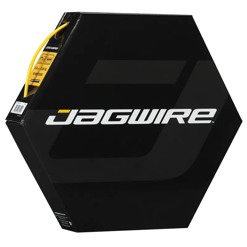 Gaine de frein vélo 5mm lubrifiée - Bobine 30m glisse durable - JAGWIRE