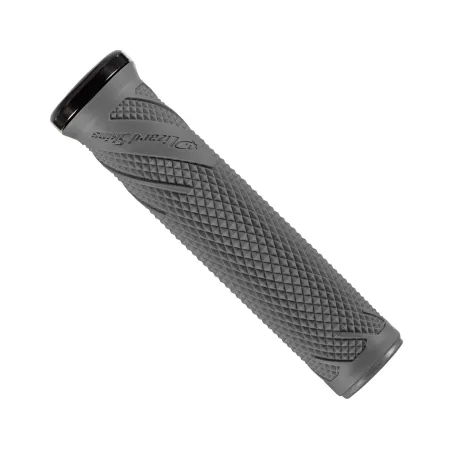 Poignées de guidon vélo lock-on graphite - Confort et adhérence renforcée - LIZARD SKINS