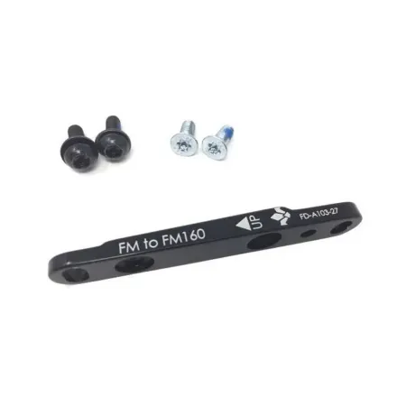 Adaptateur frein à disque vélo Flat Mount avant - Compatible disque 140 vers 160mm - FORMULA