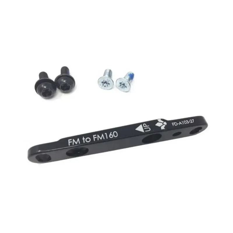 Adaptateur frein à disque vélo Flat Mount avant - Compatible disque 140 vers 160mm - FORMULA