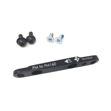 Adaptateur frein à disque vélo Flat Mount avant - Compatible disque 140 vers 160mm - FORMULA