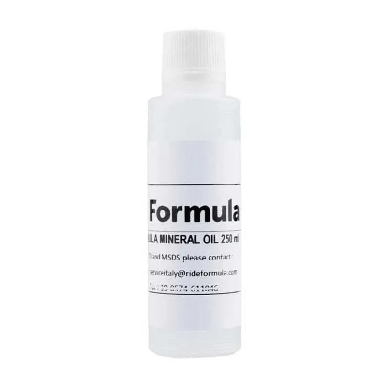 Huile minérale pour frein vélo - Flacon 250ml entretien hydraulique - FORMULA