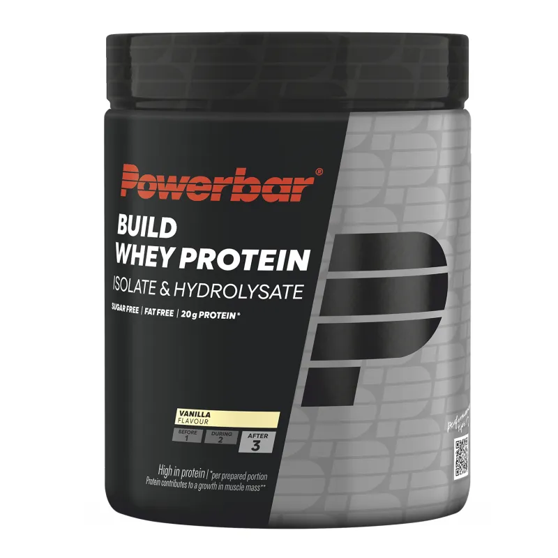 Proteine whey isolat vanille pour cycliste - Recuperation musculaire apres l'effort - POWERBAR