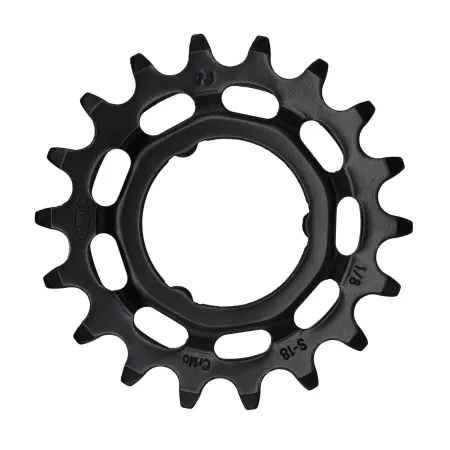 Pignon vélo large 18 dents - Compatible transmission Shimano - KMC
