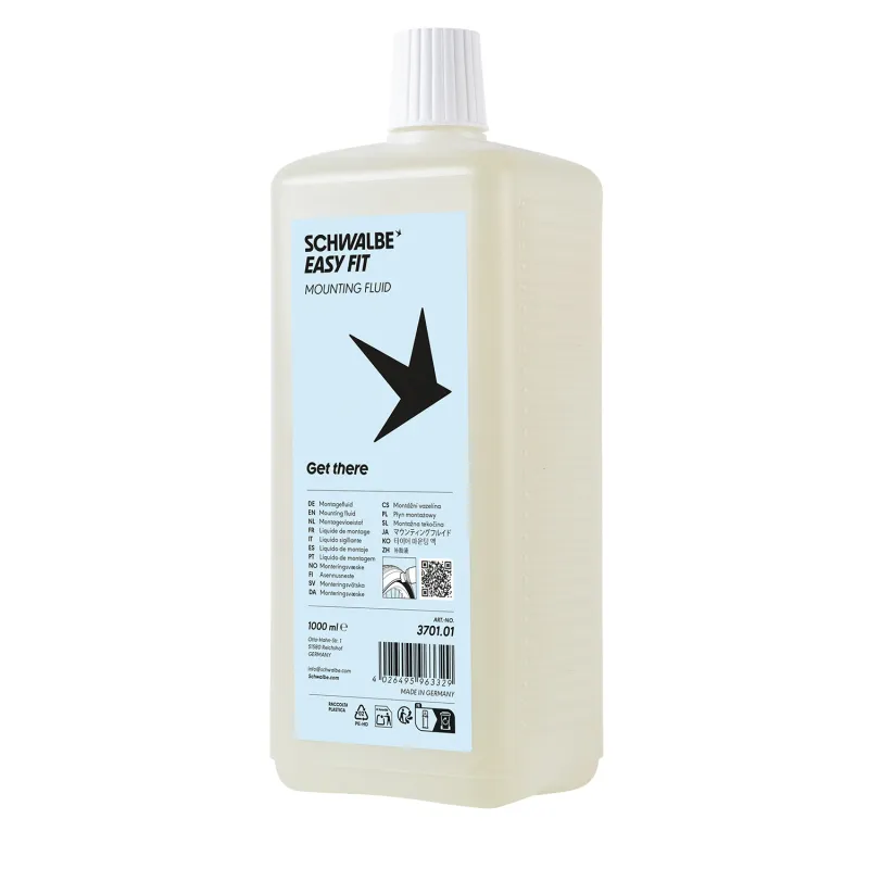 Liquide de montage pour pneu vélo - Facilite la pose sans crevaison - SCHWALBE