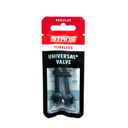 Valves tubeless universelles standard - Montage simple et fiable - STANS