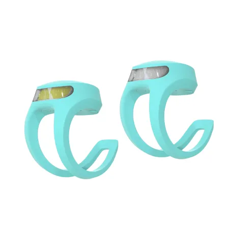 Pack de 2 éclairages vélo compacts - Visibilité rechargeable USB - KNOG