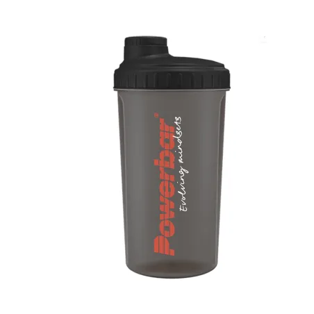 Shaker melangeur vélo noir 0,70L - Preparation facile des boissons sportives - POWERBAR