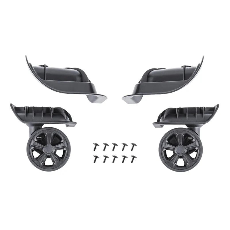 Jeu de roulettes pour pied d'atelier vélo - Compatible PakGo X - TOPEAK