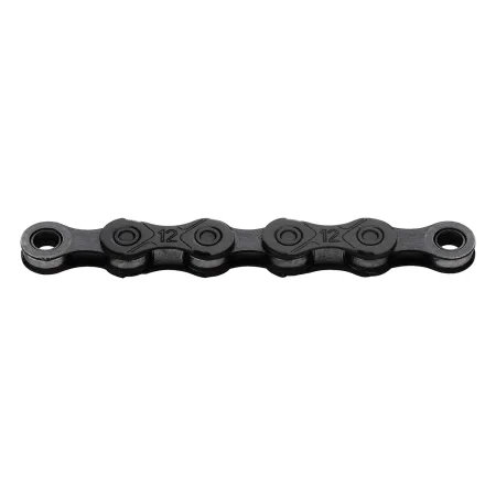 Chaîne vélo 12 vitesses cirée finition noire - Faible friction longue durée - KMC