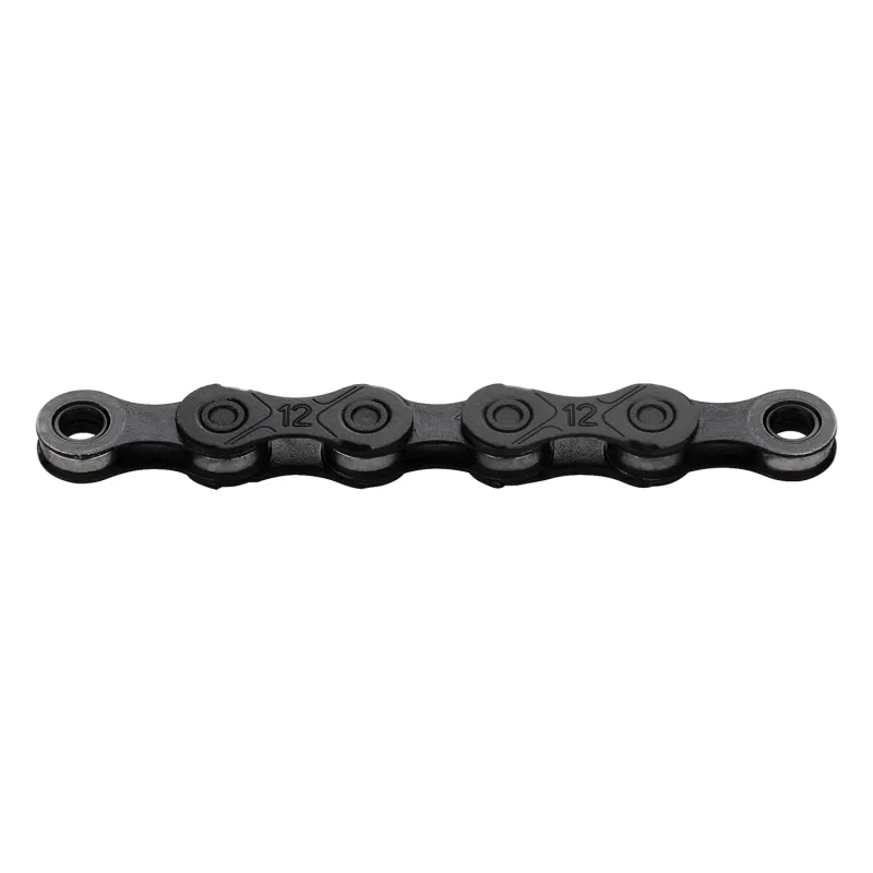 Chaîne vélo 12 vitesses cirée finition noire - Faible friction longue durée - KMC